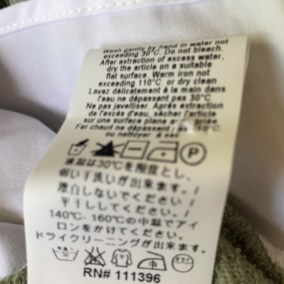 Clu Sage Combination Top New With Tags - Picture 8 of 9